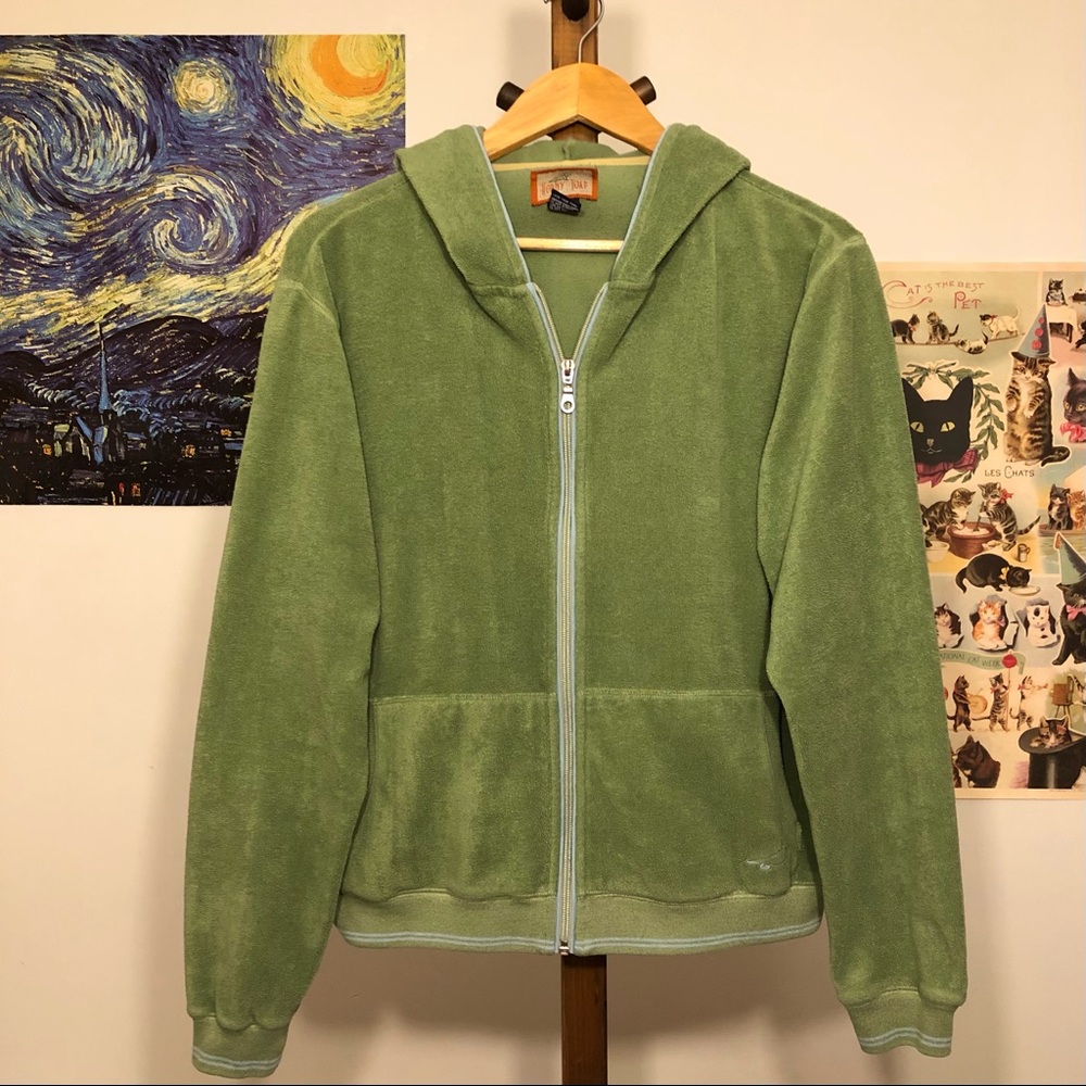 Vintage Horny Toad Fleece Zip-Up Hoodie - Picture 1 of 5